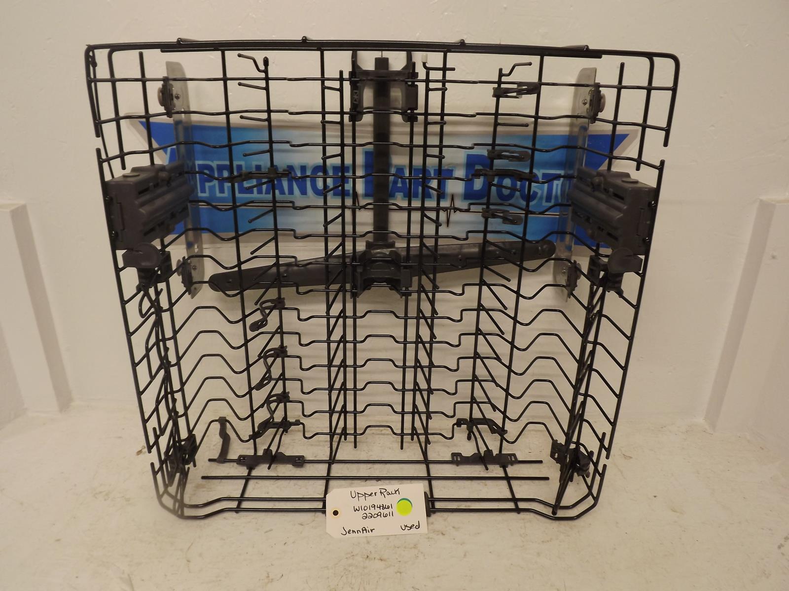 JennAir Dishwasher W10194861 2209611 Upper Rack Used JennAir Dishwasher W10194861 2209611 Upper Rack Used